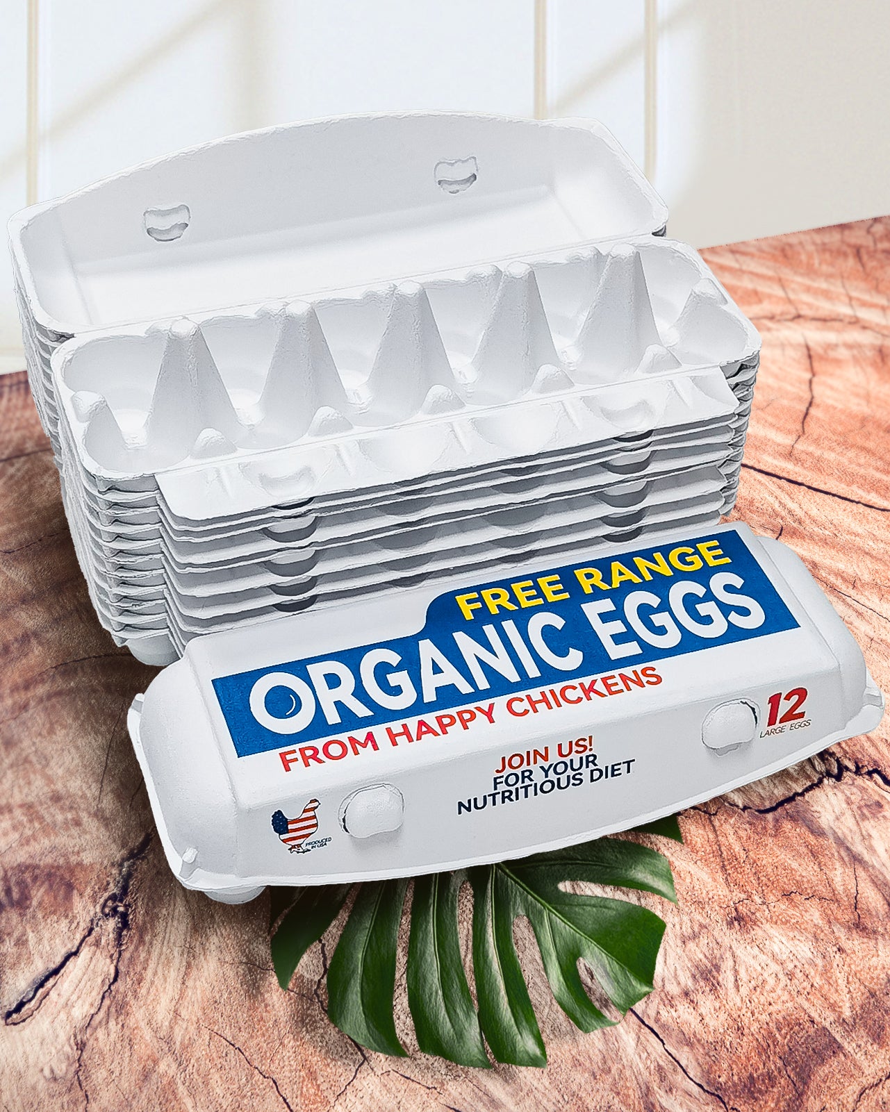 Printed Egg Cartons