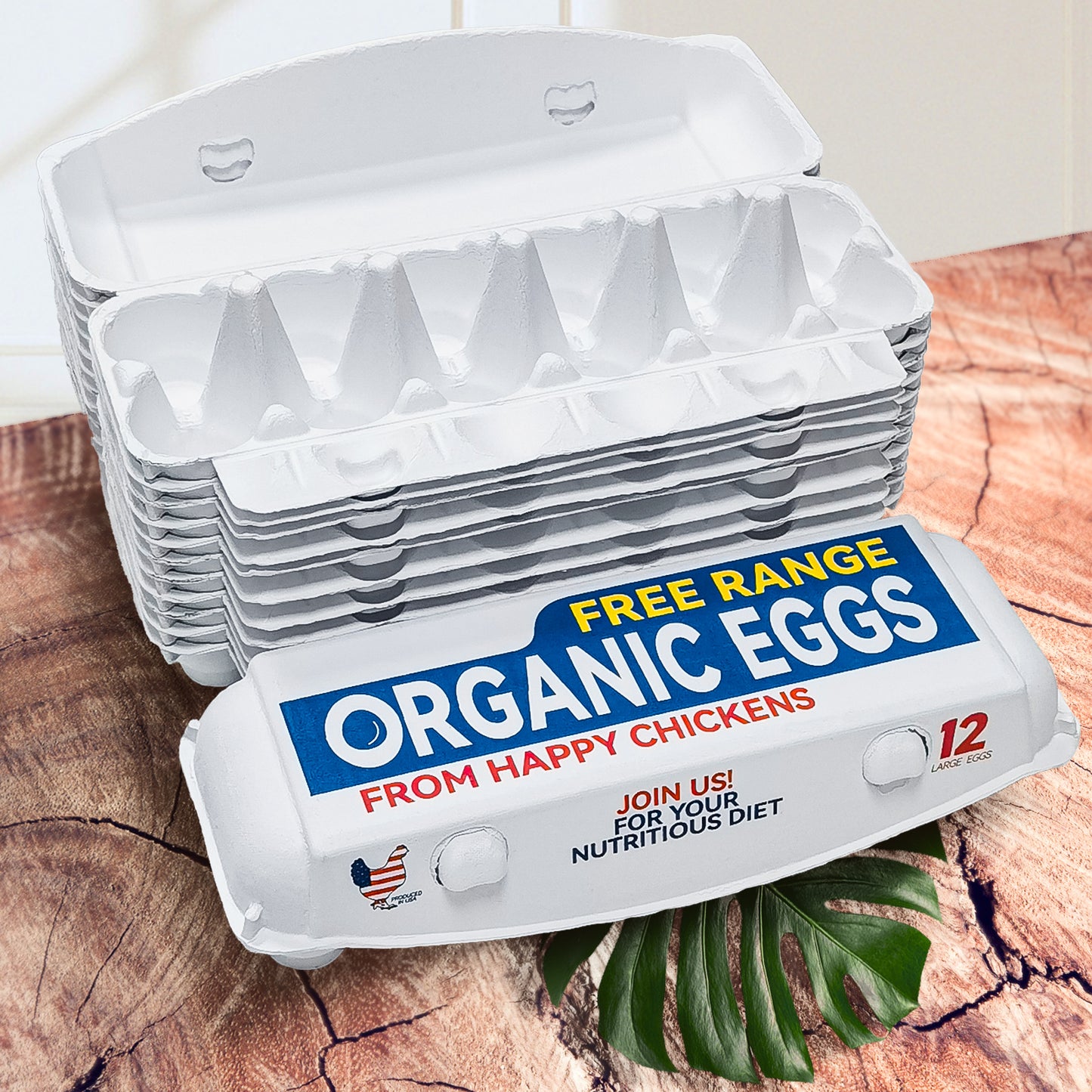Printed Egg Cartons