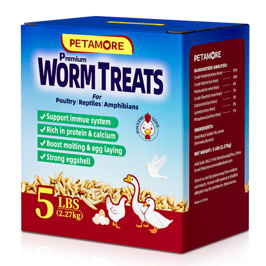 Dried Black Soldier Fly Larvae 5Lbs